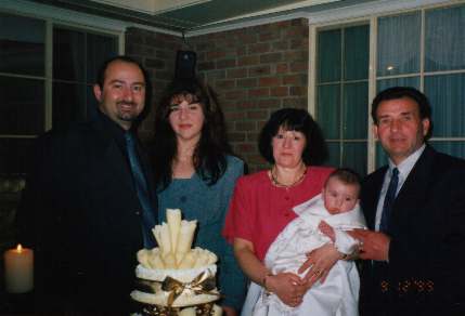 Me with mum, dad, nonna and nonno